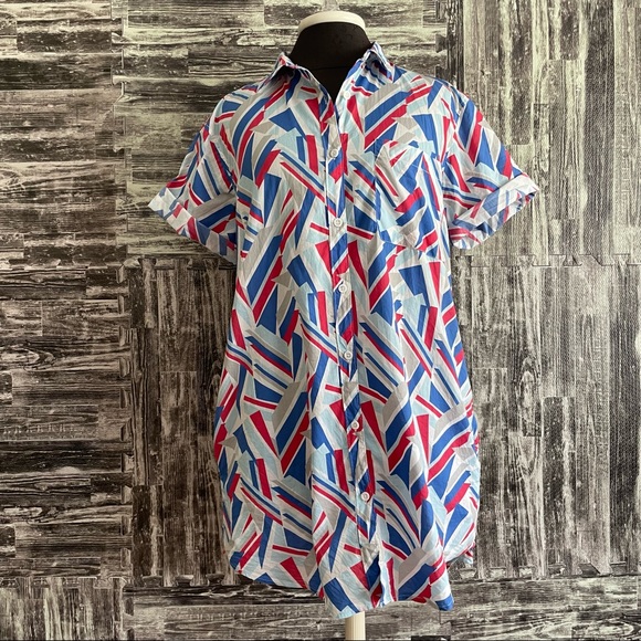 Onia Jesse Button Up Cover-Up, Women's Size Large with pockets on side and front - Picture 10 of 11